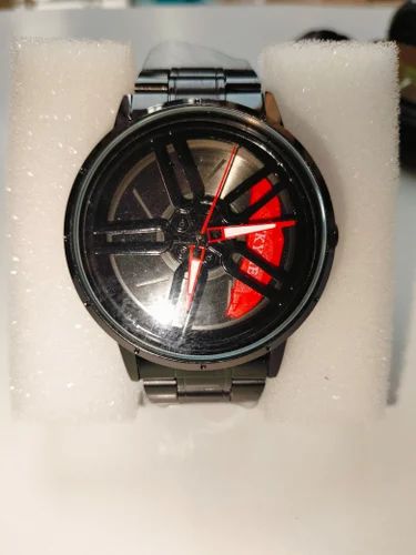 Stereoscopic Car Wheel Watch