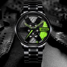 Stereoscopic Car Wheel Watch